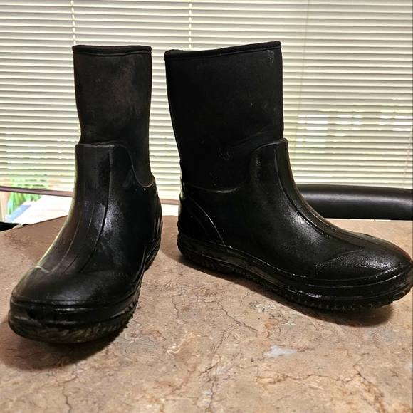 WESTERN CHIEF Black Neoprene Muck Mudders Size 4 - Picture 1 of 10